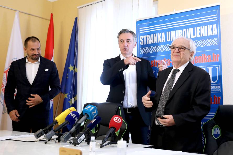 Zagreb: Škoro i predsjednik SU, Lazar Grujić najavili zajednički izlazak na izbore