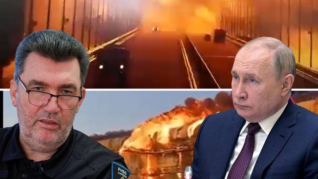 Ukrajinci slave rušenje mosta, oglasio se tajnik za sigurnost: Sretan rođendan, predsjedniče!