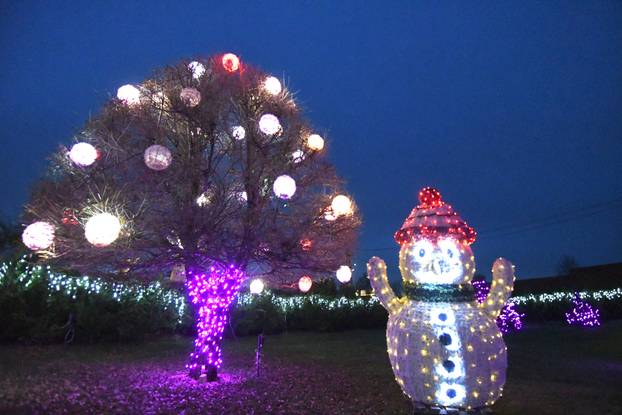 Magično Božićno blagdansko imanje obitelji Salaj zabljesnulo je u punom sajaju