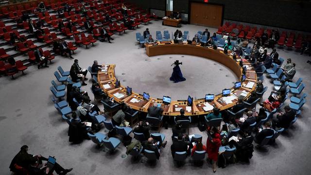 United Nations Security Council meeting in New York City