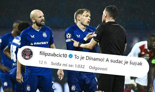 Zubčić: To je Dinamo, a sudac je šu*ak! Bernauer: Frustriralo me