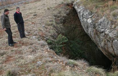 Nova rupetina kod napuštenih rudnika na području Drniša