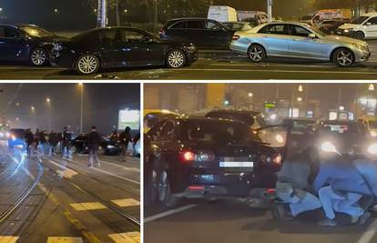 VIDEO Policija o velikoj akciji u Dubravi: Pokušali su pobjeći i namjerno razbili sedam vozila