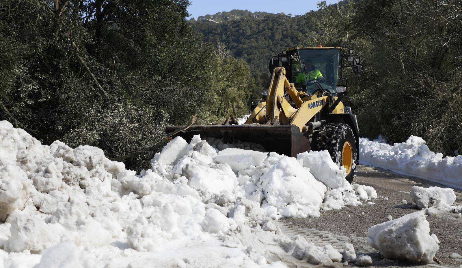 Snow, storm and rain in Mallorca