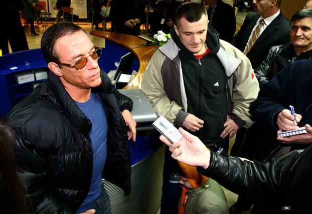 ARHIVA Zagreb: Cro Cop ugostio Van Dammea