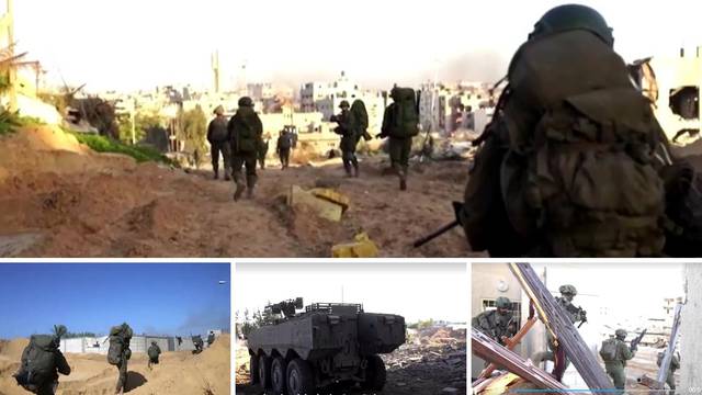 VIDEO Izraelska vojska objavila snimke svojih trupa u akciji u Gazi:  Ruševine su posvuda...
