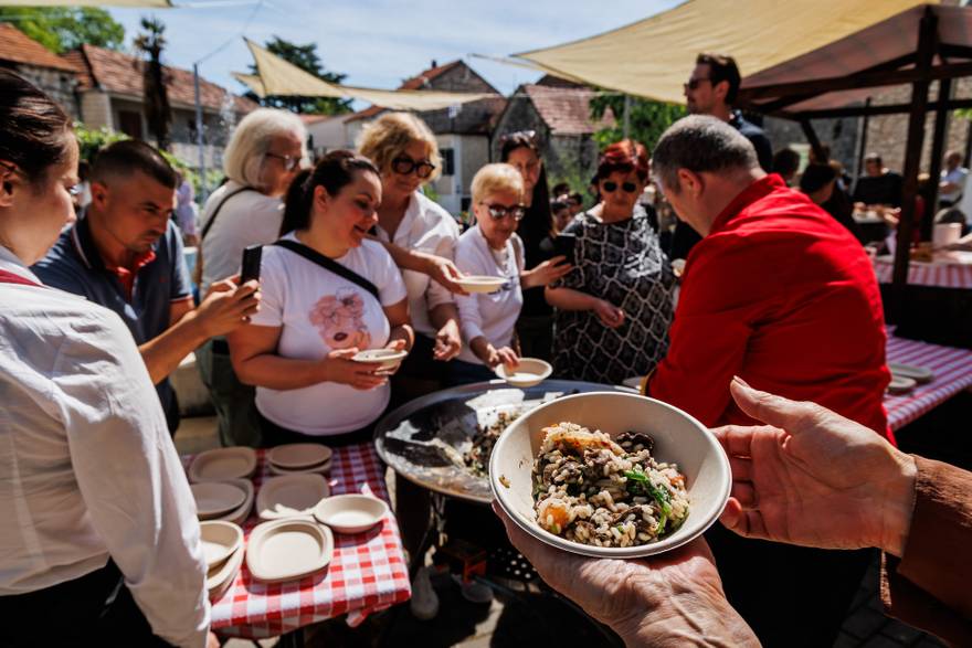 Spužarica je jedinstvena gastro fešta u Vrgorcu: Od puževa iz vinograda rade najfiniju fritaju