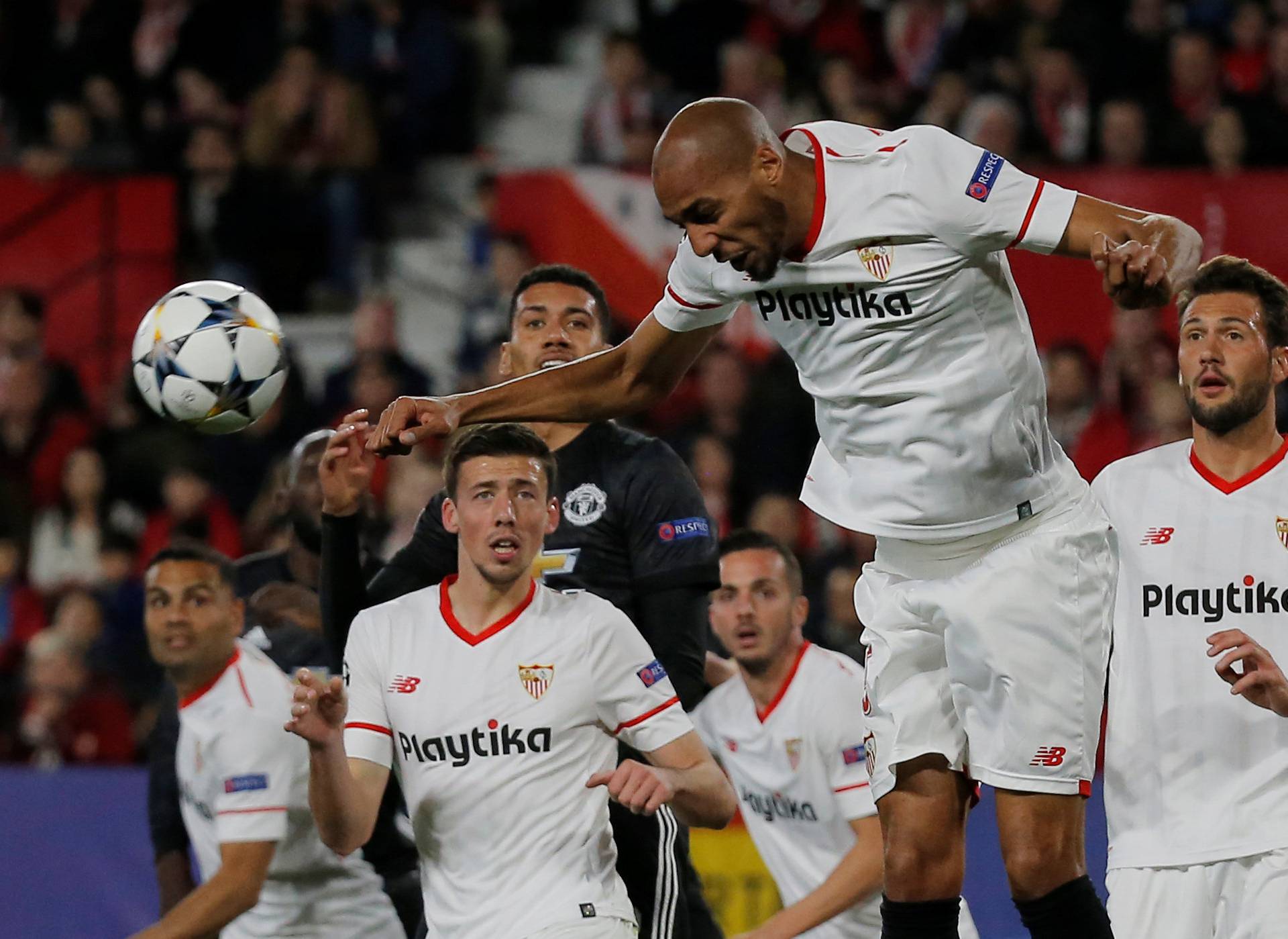 Champions League Round of 16 First Leg - Sevilla vs Manchester United