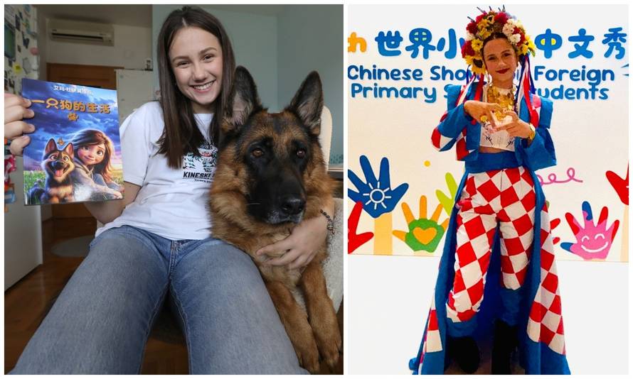 Samoborka (13) s kineskom dušom: Piše, slika, rastura kineski! 'Tako odmaram'