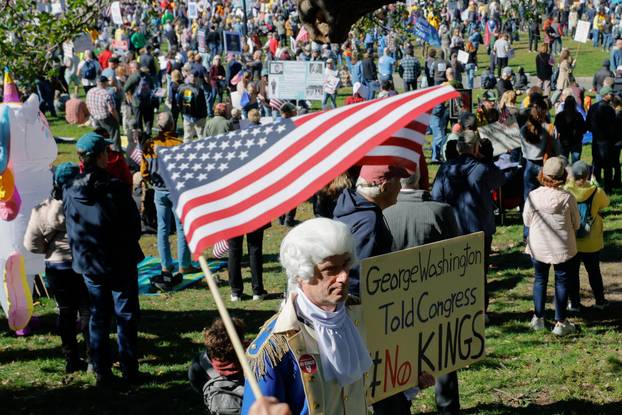 "No Kings" nationwide protests