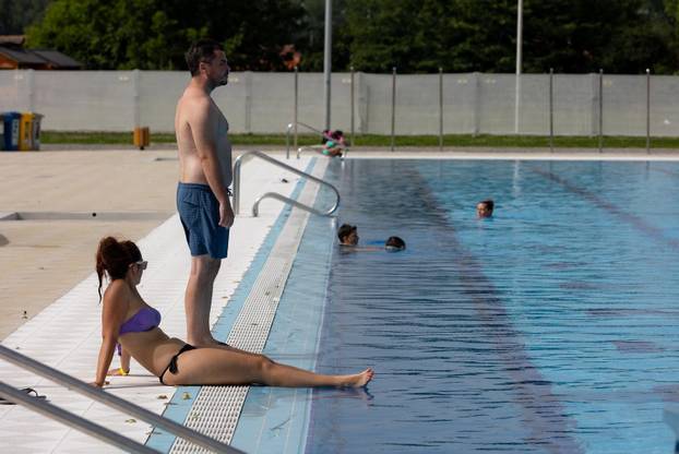 Osijek: Otvorena sezona kupanja na Kopiki