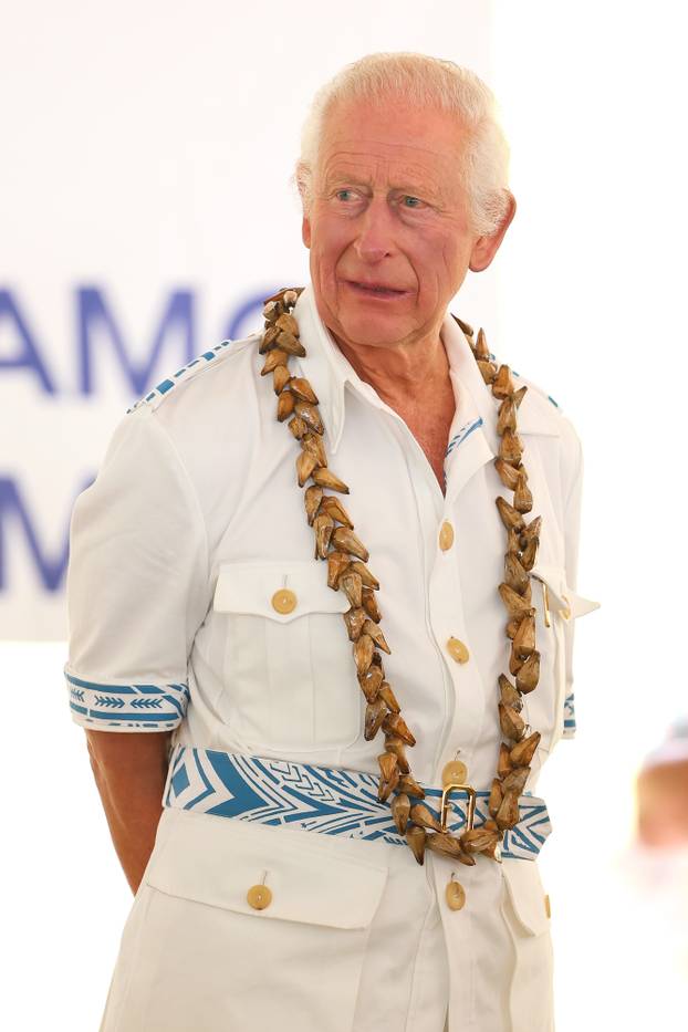 Posjet kraljevskog para Samoi