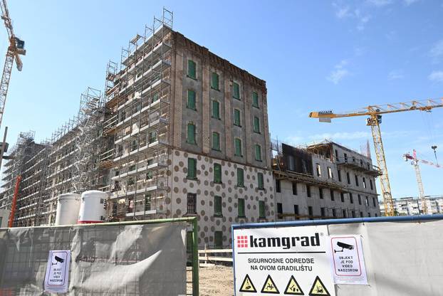 Zagreb: Knjižnica Paromlin, gradilište buduće gradske knjižnice