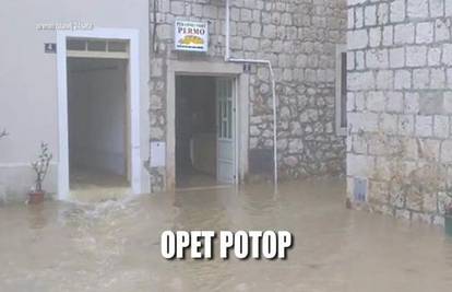 Novi potop u Dalmaciji: Bujice na Hvaru, Braču, Visu,...