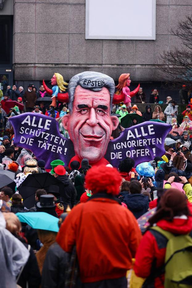 Rose Monday parade in Dusseldorf