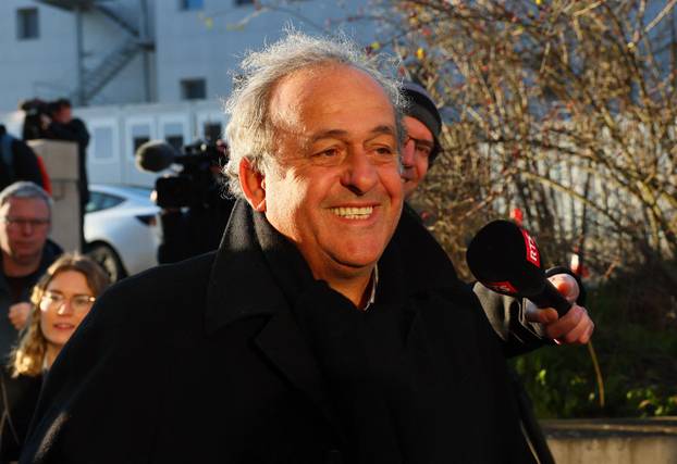 Former soccer officials Sepp Blatter and Michel Platini appeal corruption charges in Swiss trial