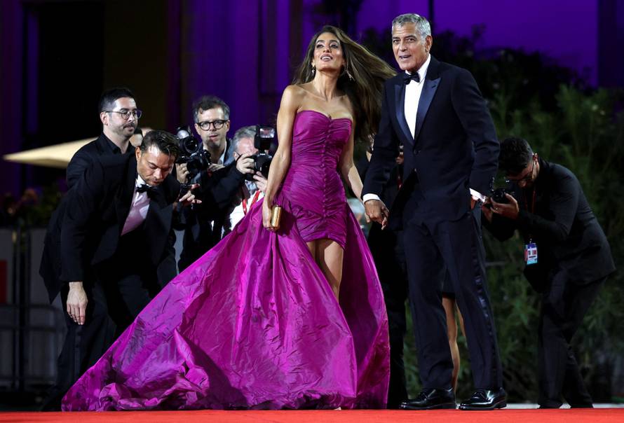 82nd Venice Film Festival - screening of the movie "Jay Kelly" in competition