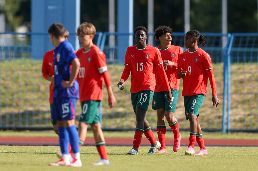 Čakovec: Cristiano Ronaldo junior dao je gol i slavio poput slavnog oca