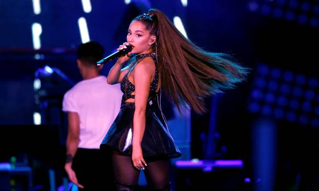 FILE PHOTO: Ariana Grande performs