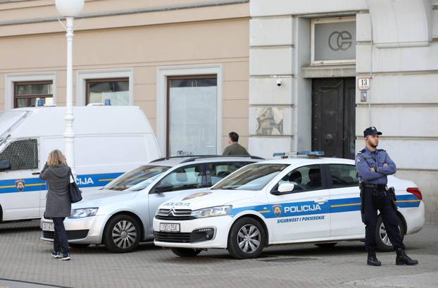 Zagreb:  Jako policijsko osiguranje u centru grada uoči večerašnje utakmice Dinamo - Viktoria Plzen