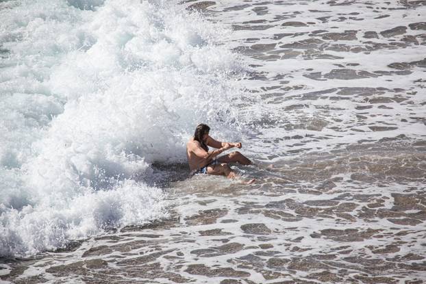 Dubrovnik: Kupači na najpoznatijoj gradskoj plaži Banje