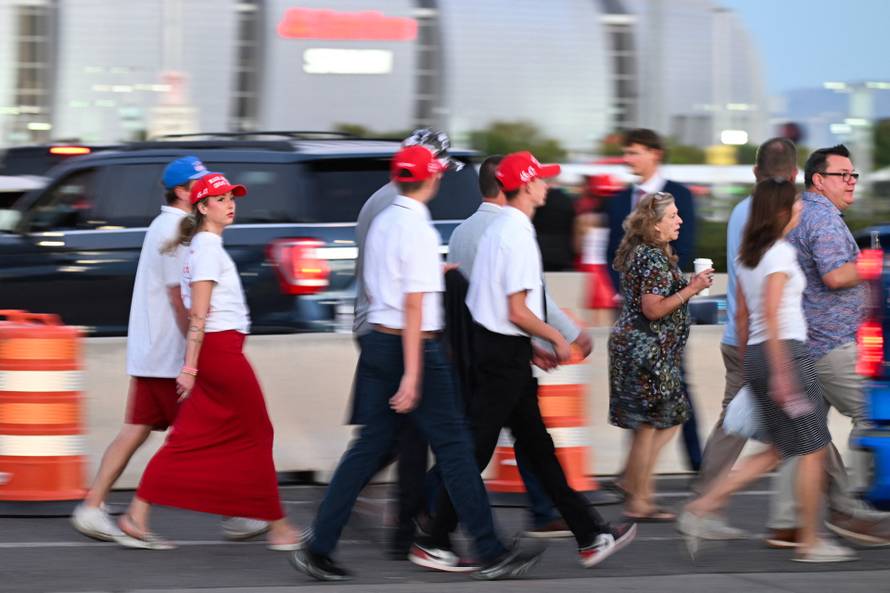 Memorial service for slain conservative commentator Charlie Kirk, in Glendale