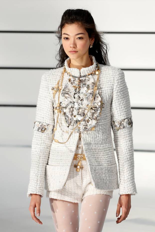 Chanel collection show at Paris Fashion Week
