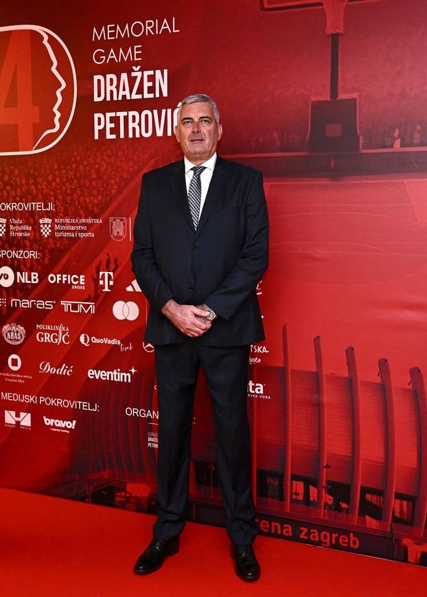 Zagreb: Gala večera povodom Memorijalne utakmice u sjećanje na Dražena Petrovića