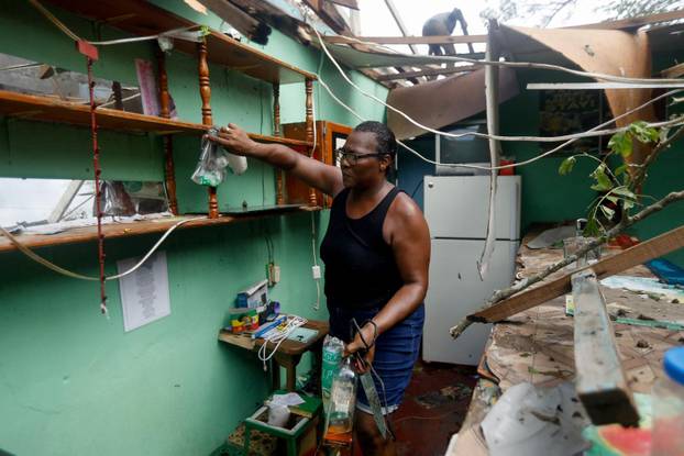 Aftermath of Hurricane Melissa, in Jamaica