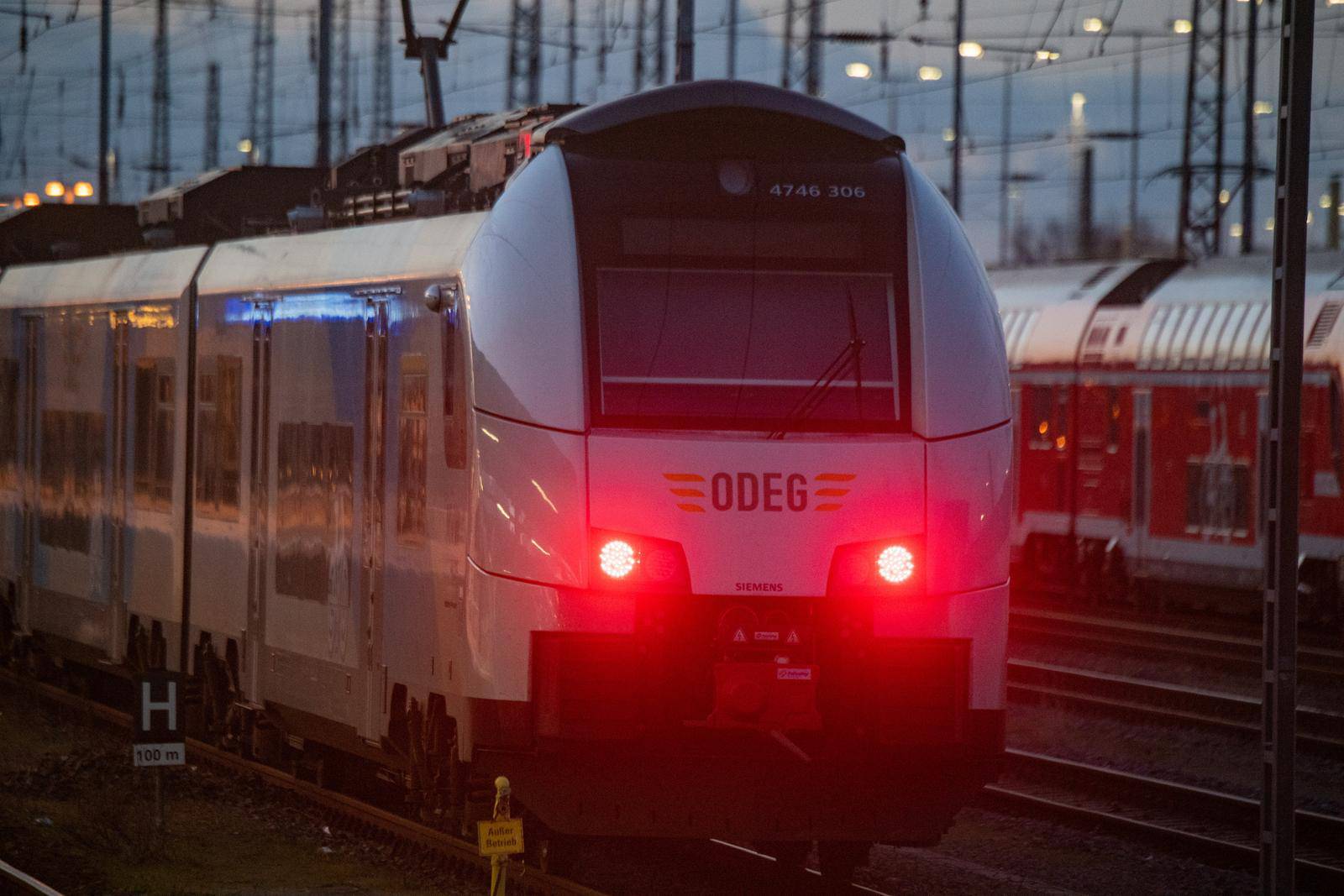 Warning Strikes in Germany - Stralsund Station