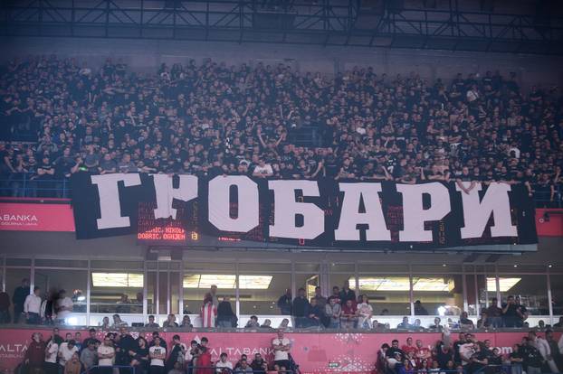 Beograd: Košarkašku utakmicu Crvena Zvezda - Partizan obilježili navijački neredi 