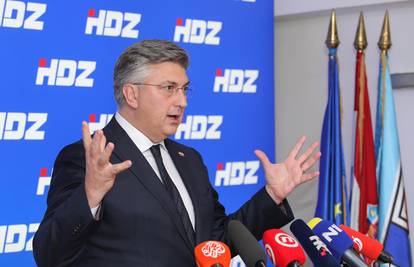 Plenković komentirao prozivke Laure Kövesi, prepirao se s novinarima, micao mikrofone...