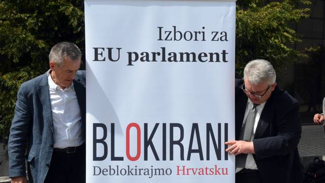 Slavonski Brod: Stranka Blokirani  predstavila kandidate za EU izbore