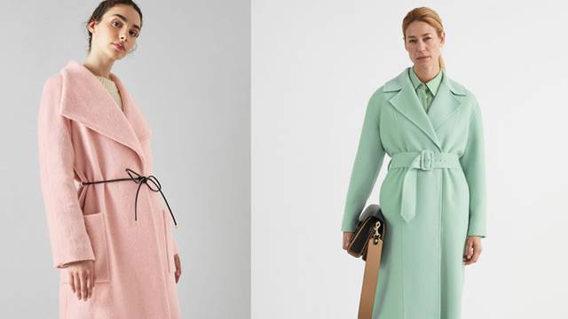 Od blage zelene do ružičaste: Pastelni kaputi za ljubiteljice romantičnih dnevnih stilova