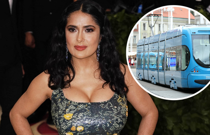 Salma Hayek provozat će se tramvajem: Set seli i u Zagreb