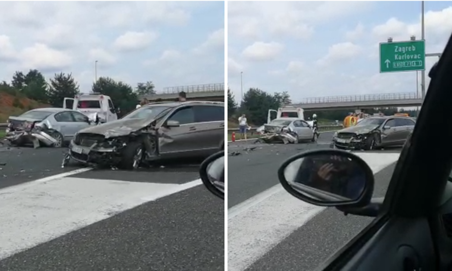 Kaos na autocestama: Kolone zbog sudara, na ulazu u Hrvatsku čeka se i po dva sata