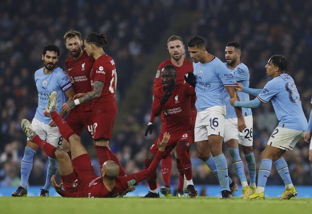 Carabao Cup - Round of 16 - Manchester City v Liverpool