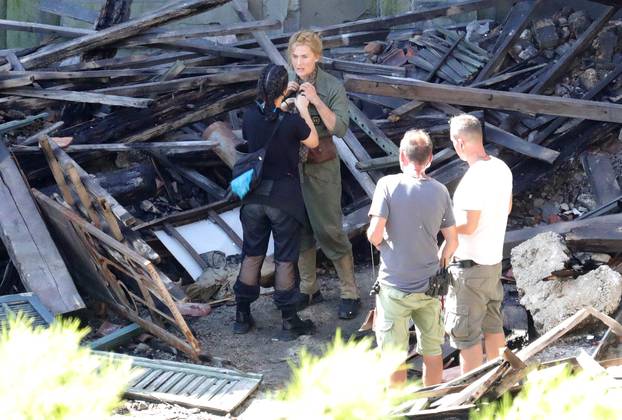 Kate Winslet na snimanju filma u Dubrovniku