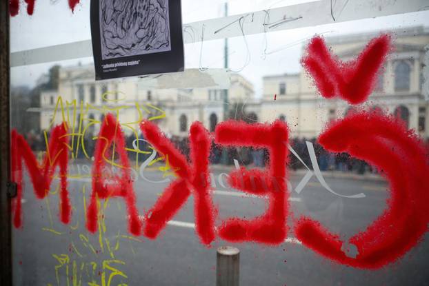 Nastavljen sedmi po redu protesti građana u Sarajevu zbog tragične tramvajske nesreće