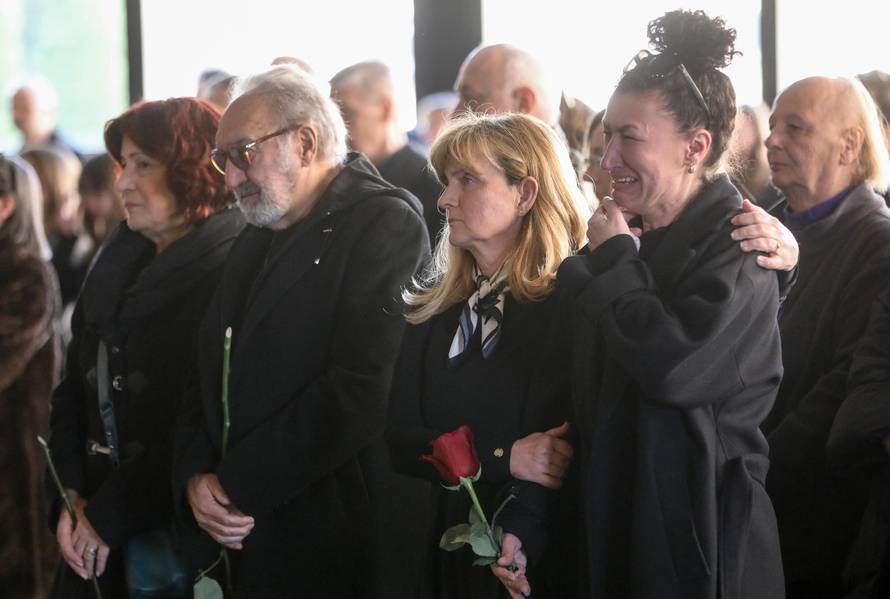 Zagreb: Posljednji ispraćaj Marinka Colnaga na Krematorija