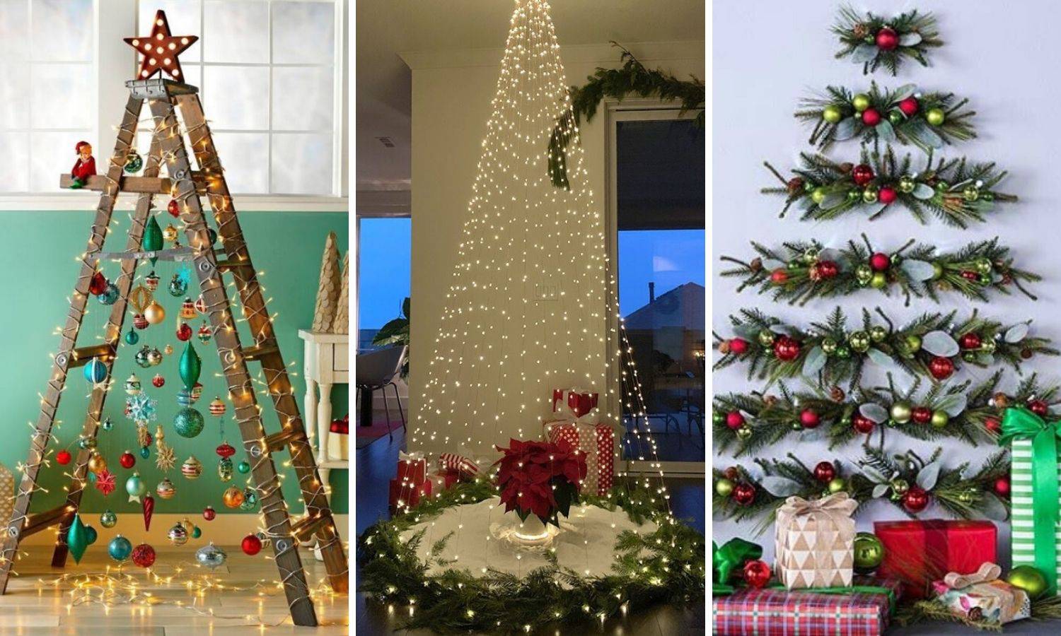 Božićno drvce koje to nije - provjerite 15 genijalnih ideja