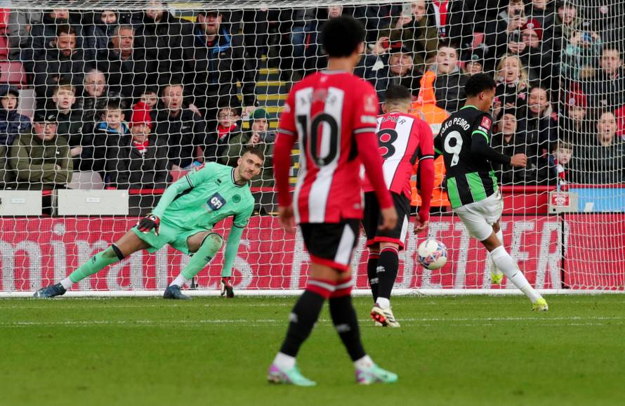 FA Cup - Fourth Round - Sheffield United v Brighton & Hove Albion