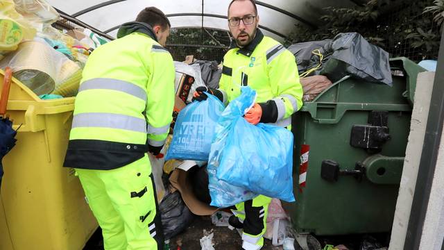 Zagreb: Gradonačelnik Tomašević s radnicima Čistoće skupljao nakupljeni otpad