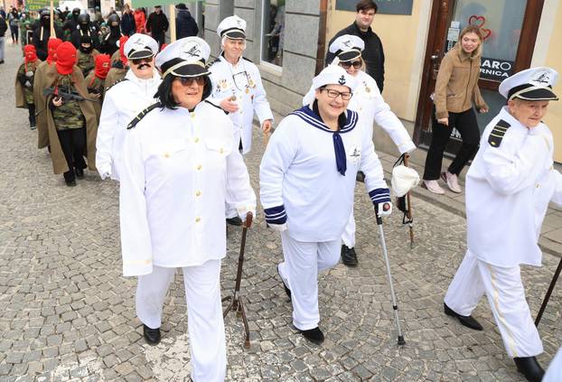 Velika povorka maskiranih grupa na 200. Samoborskom fašniku
