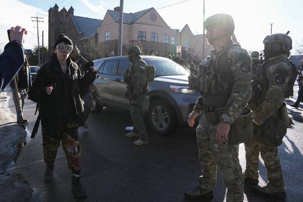Aftermath of the fatal shooting of Renee Nicole Good, in Minneapolis