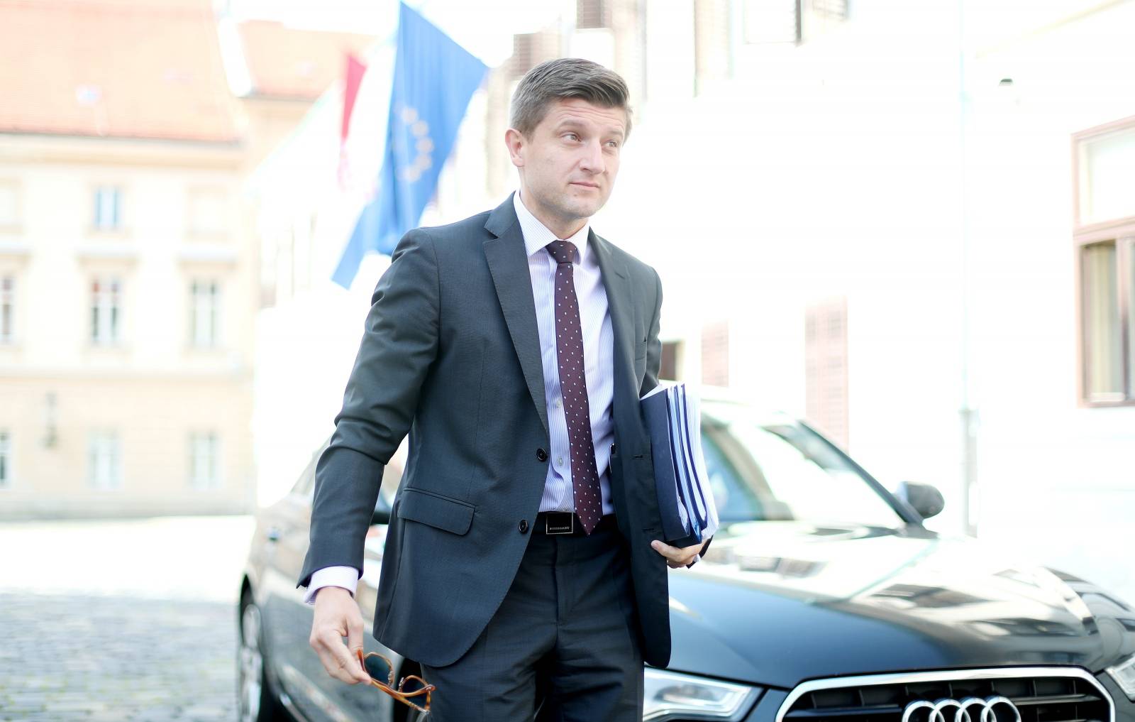 Zagreb: Dolazak ministara na sjednicu uÅ¾eg kabineta Vlade RH