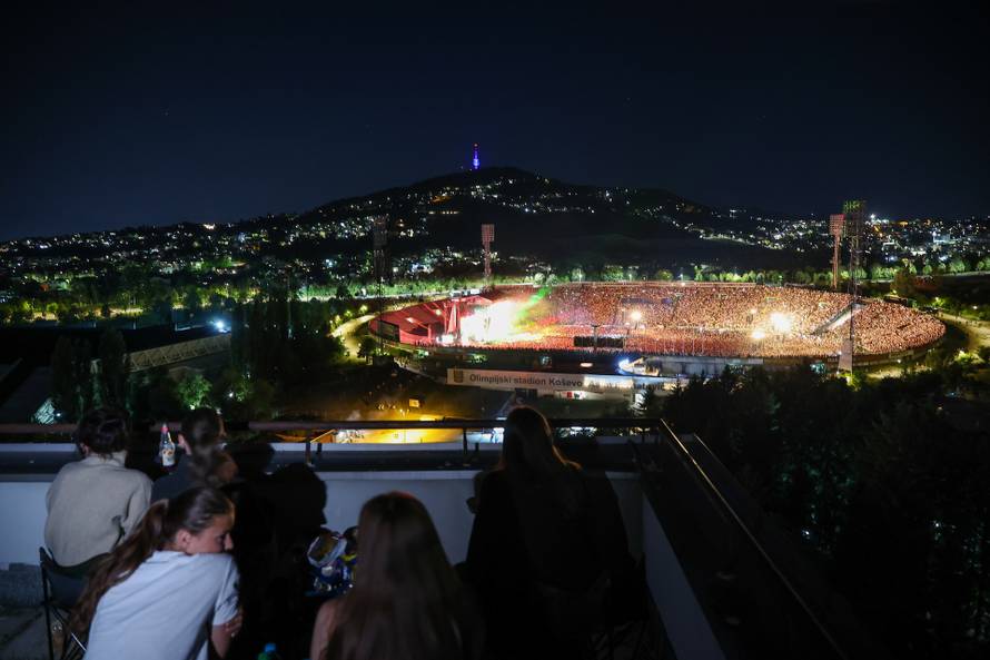 Sarajevo: Dino Merlin održao prvi od tri najavljena koncerta na stadionu Koševo