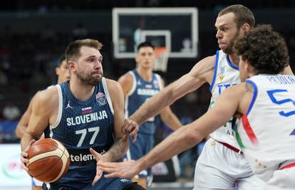 Slovenija u drami srušila Italiju, Dončić odigrao čudesnu partiju