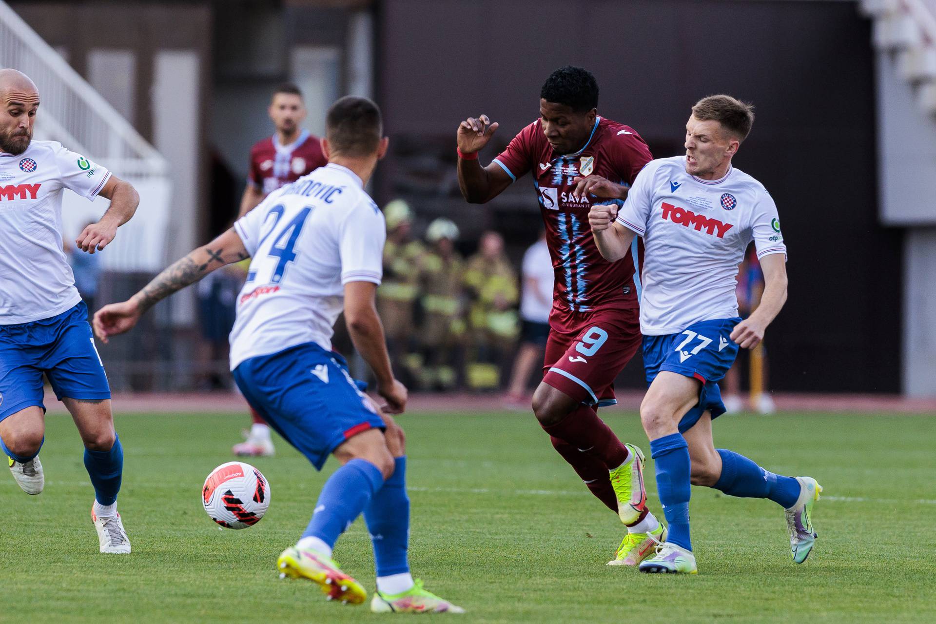 Split: Stadion Poljud,  Finale Hrvatskog nogometnog kupa HNK Hajduk - HNK Rijeka