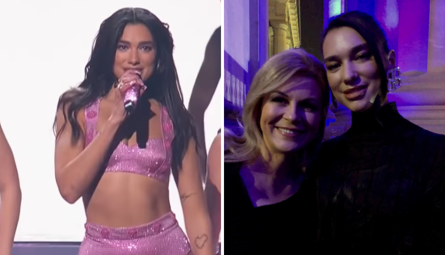 Kolinda se pohvalila selfijem sa slavnom pjevačicom Dua Lipom